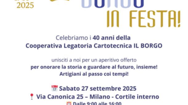 Il borgo in festa!