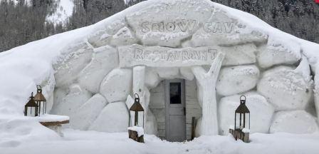 snow cave