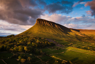 Le montagne Benbulben