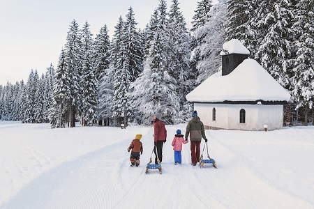 winter family fun tamar valley tent film photo