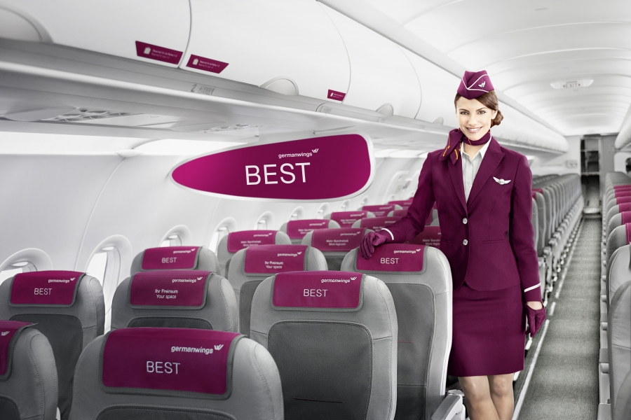 Germanwings CabinDivider BEST Bereich