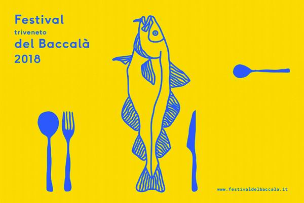 Festival Baccala 2018 Cartolina r20x