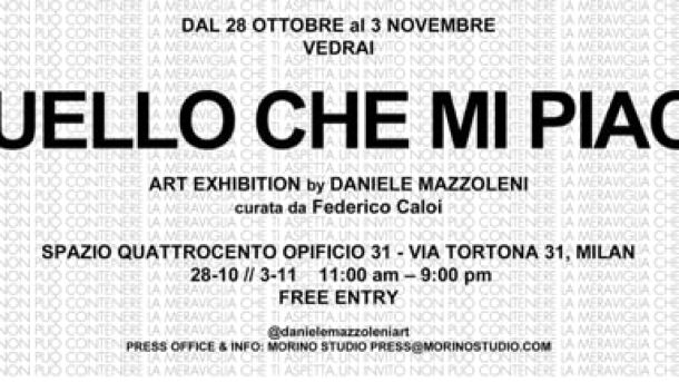 Quello che mi piace: Daniele Mazzoleni