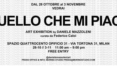 Quello che mi piace: Daniele Mazzoleni